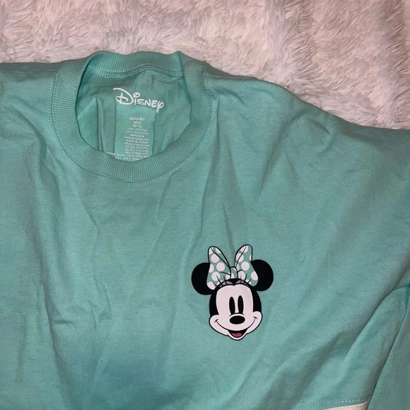 Disney Minnie Mouse Long Sleeve Spirit Jersey Style size Medium (8/10) Varsity - Picture 3 of 5